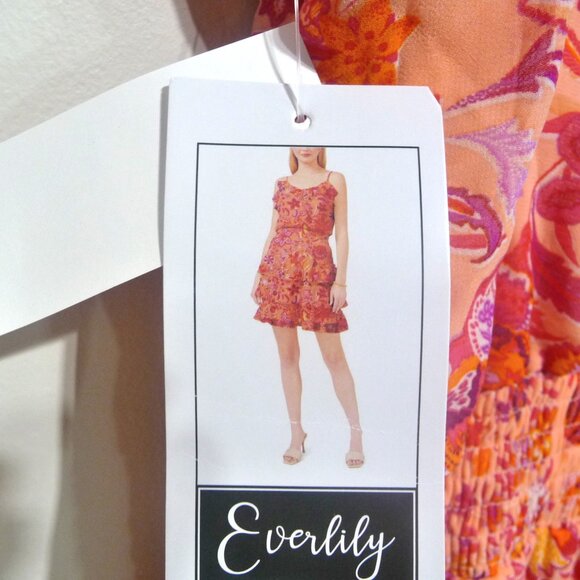 EVERLILY Tiered Ruffle Dress Size XL - Picture 12 of 12